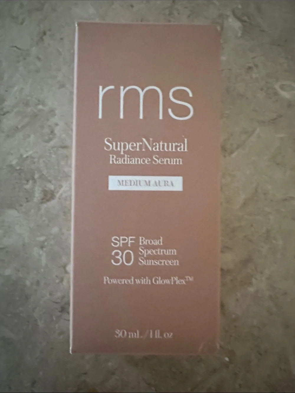 RMS SuperNatural Radiance Serum SPF 30 - Medium Aura (Peachy Rose Box)